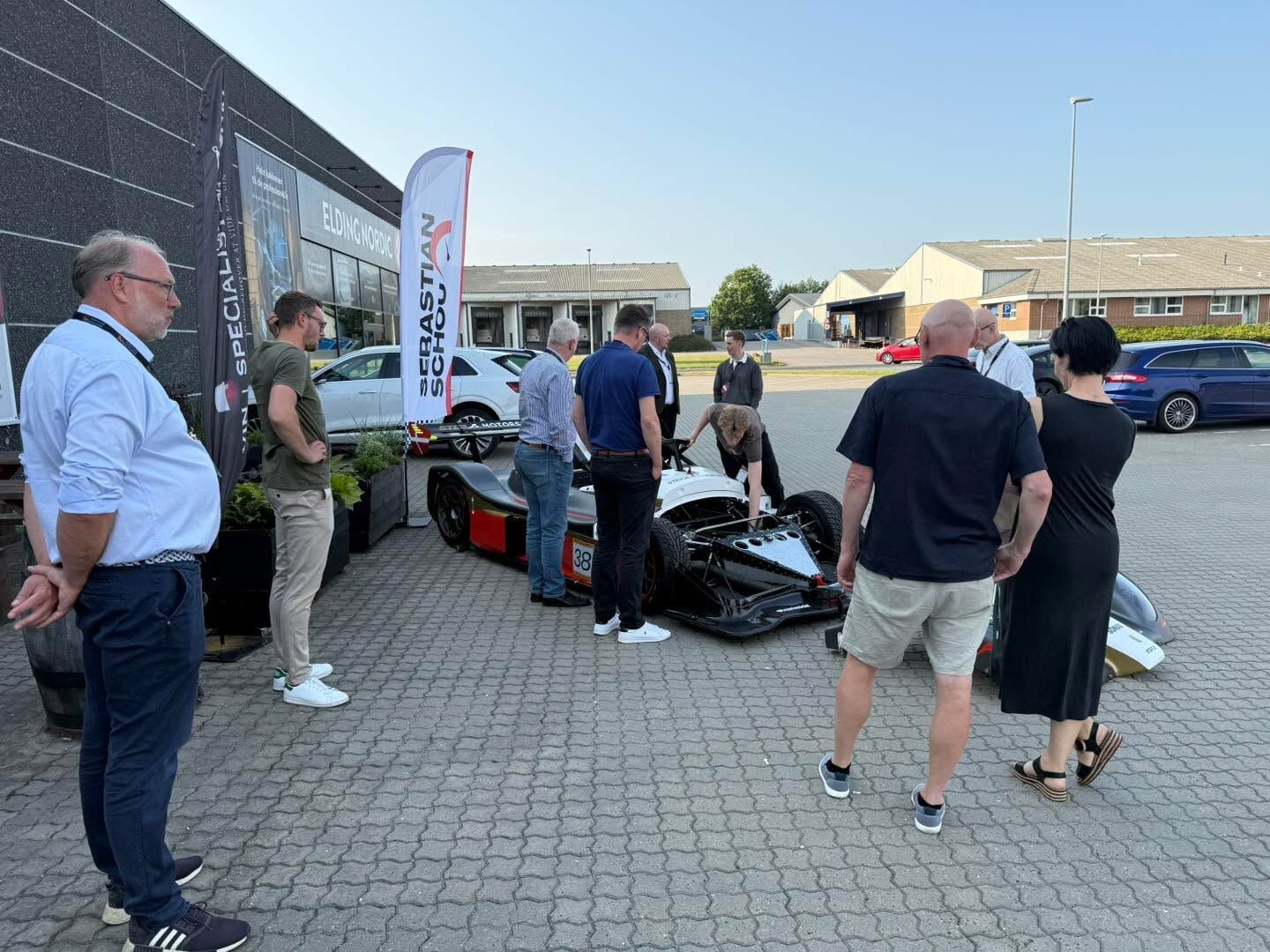 Schou Business Club racerbil Schou Business Club racerbil